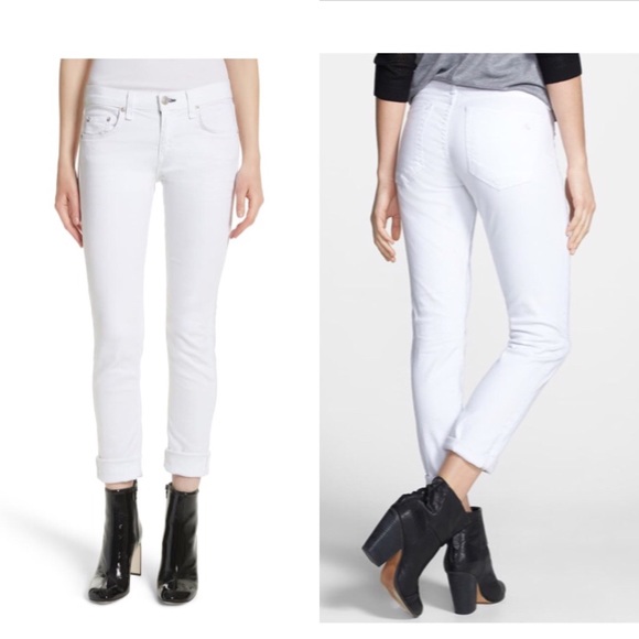 white skinny jeans with holes